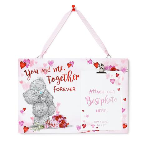 You and Me Together Me to You Bear Photo Plaque £5.99